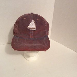 Distressed cape cod cat boat hat